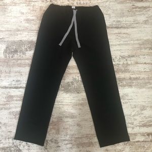 Figs Technical Scrubs Scrub Pants Black Small